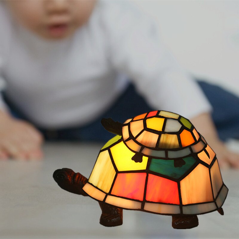 Mediterranean Turtle Night Lamp Bedroom Table Lamp