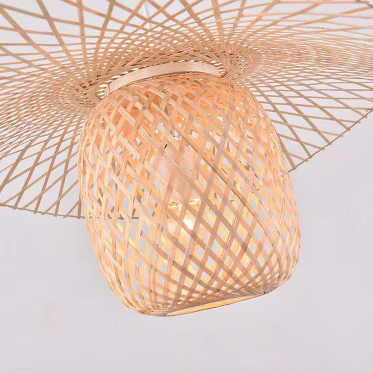 LED Bamboo Pendant Lamp Hanging Lamp